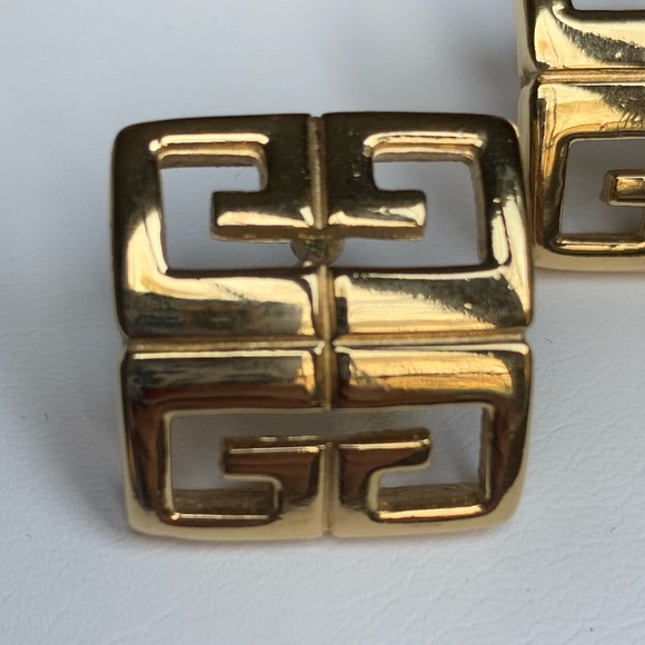 Vintage Givenchy Four G Earrings - Picture 3 of 7
